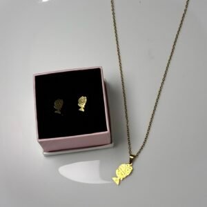 Dúo Collar + Aretes
