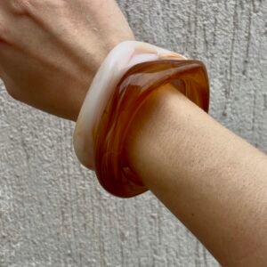 Brazalete Resina Ámbar