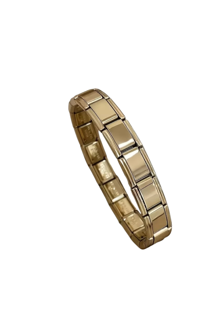 Brazalete italiano dorado