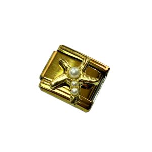 Charm estrella perlas