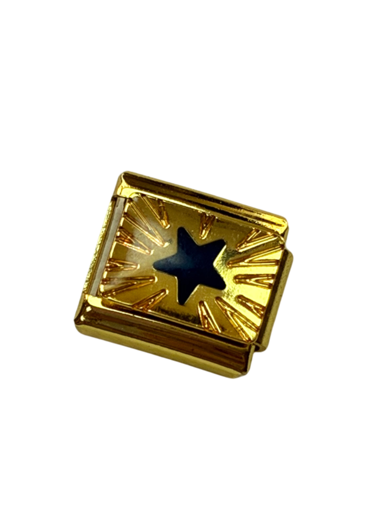 Charm estrella azul