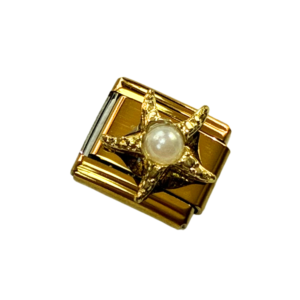 Charm estrella perla