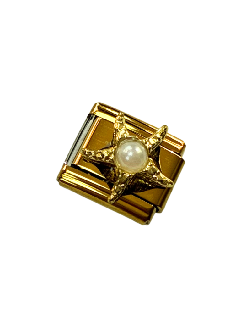 Charm estrella perla