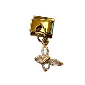 Charm colgante mariposa