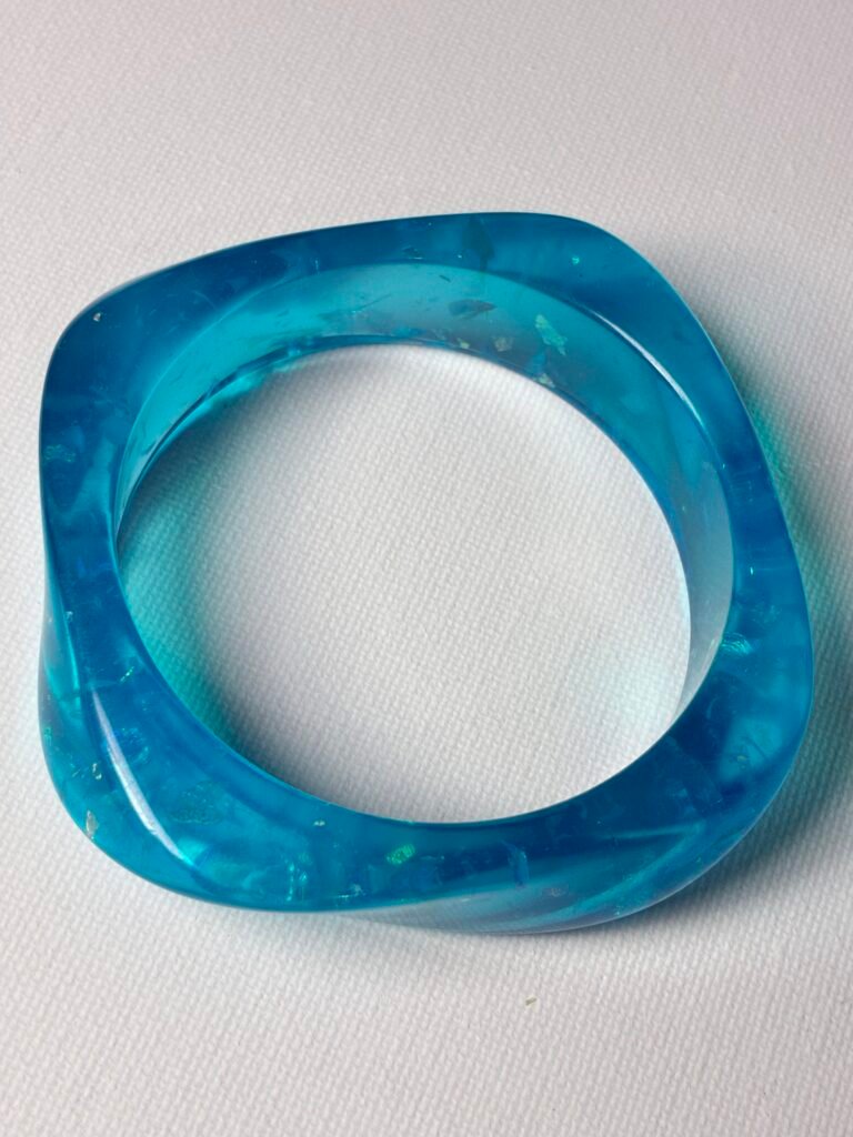 Bangle azul crystal
